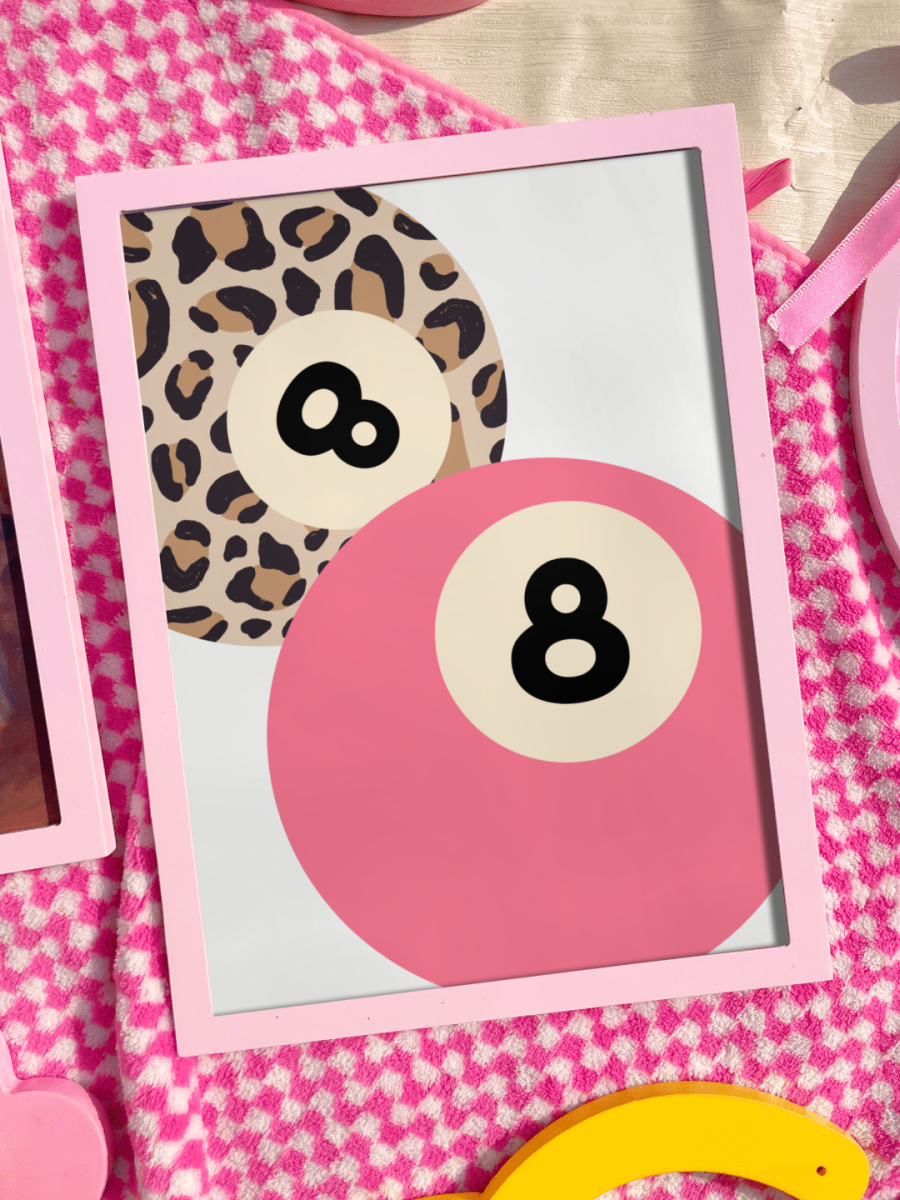 Barbie Billiards Print