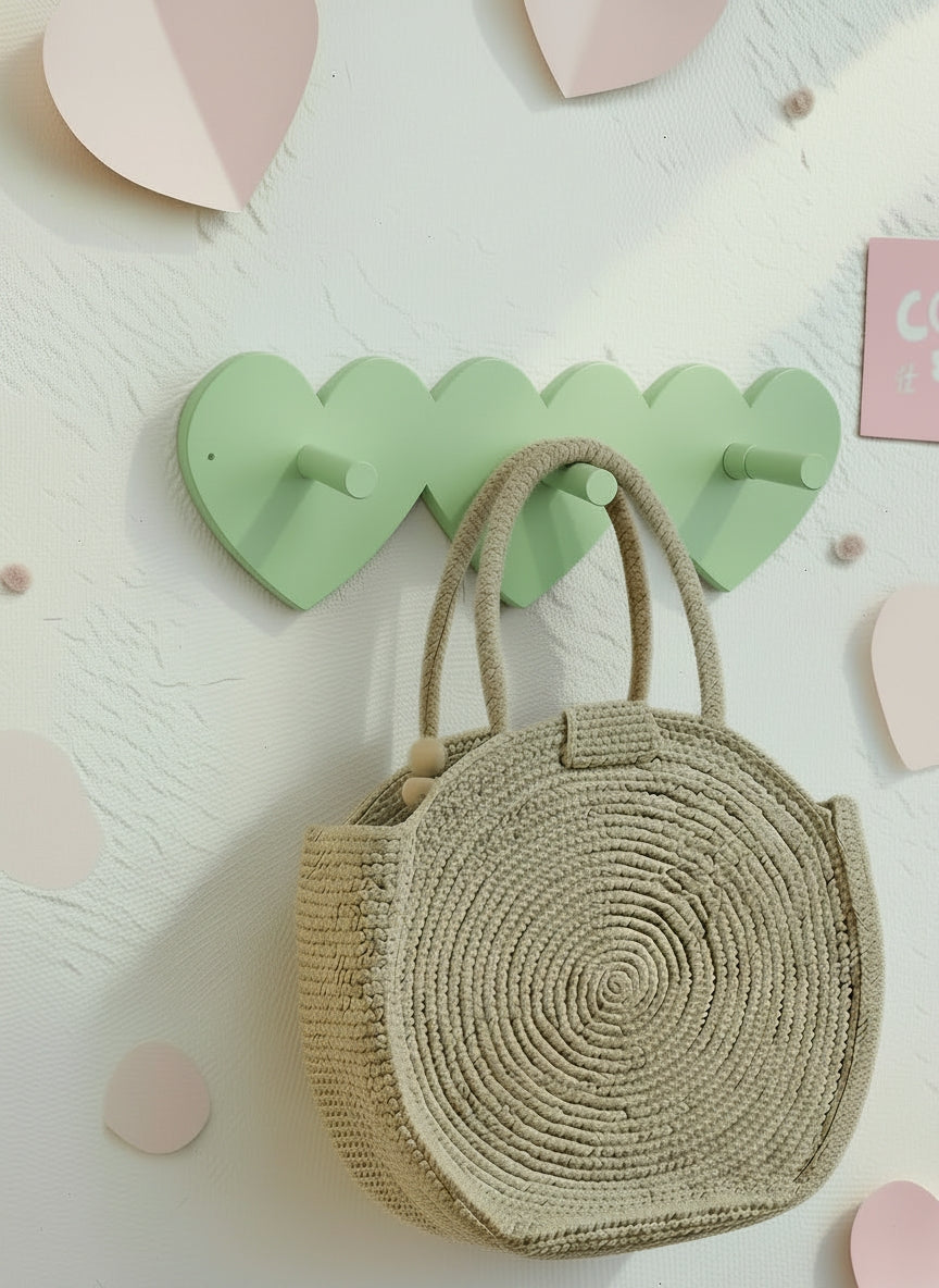 Cute Hearts wall Hook