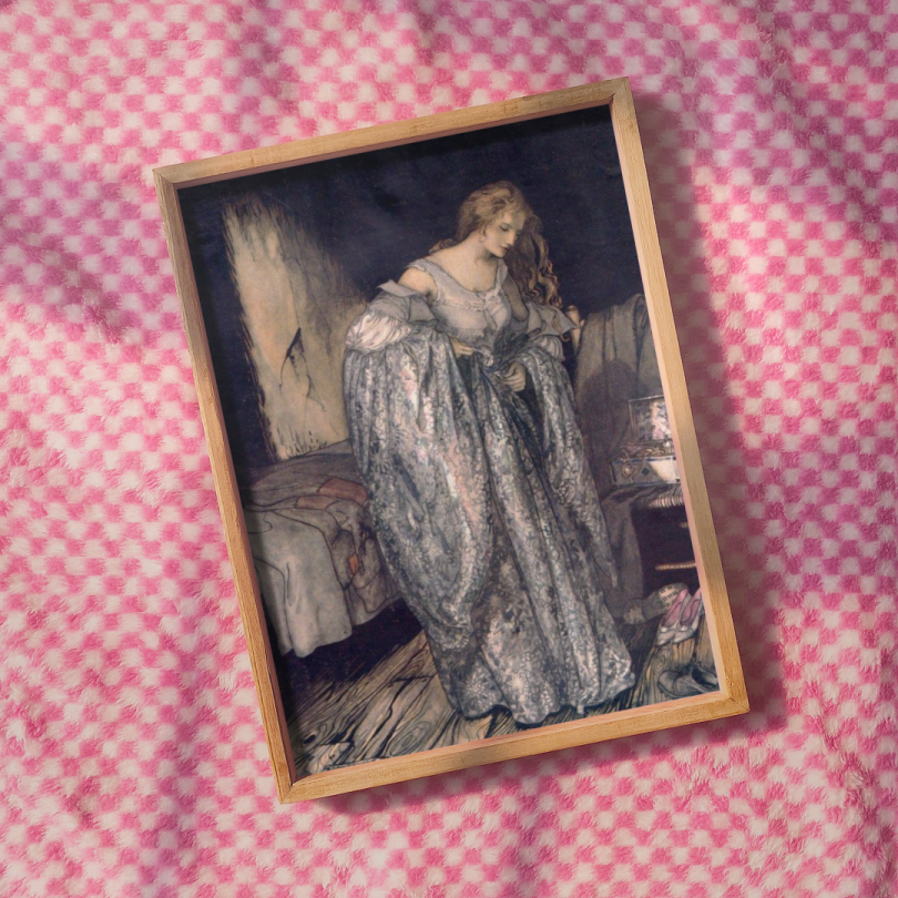 Arthur Rackham The True Sweetheart Wall frame