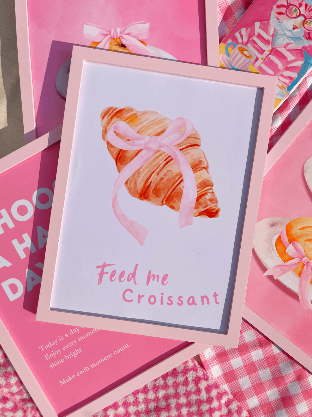 Feed me Croissant Print