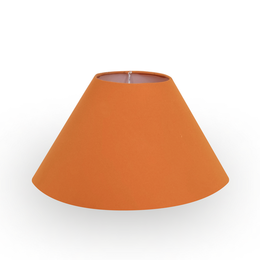 Orange Lampshade 10x5 inches