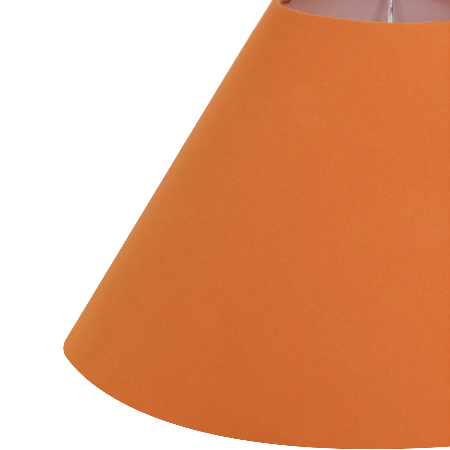 Orange Lampshade 10x5 inches