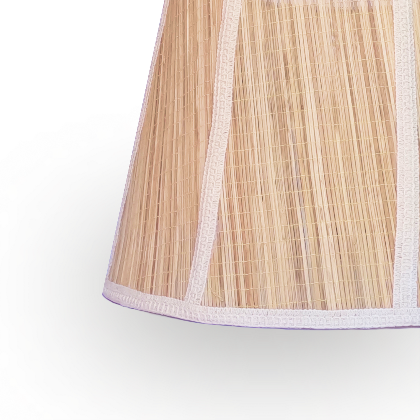 Rattan lampshade 14x10 inches