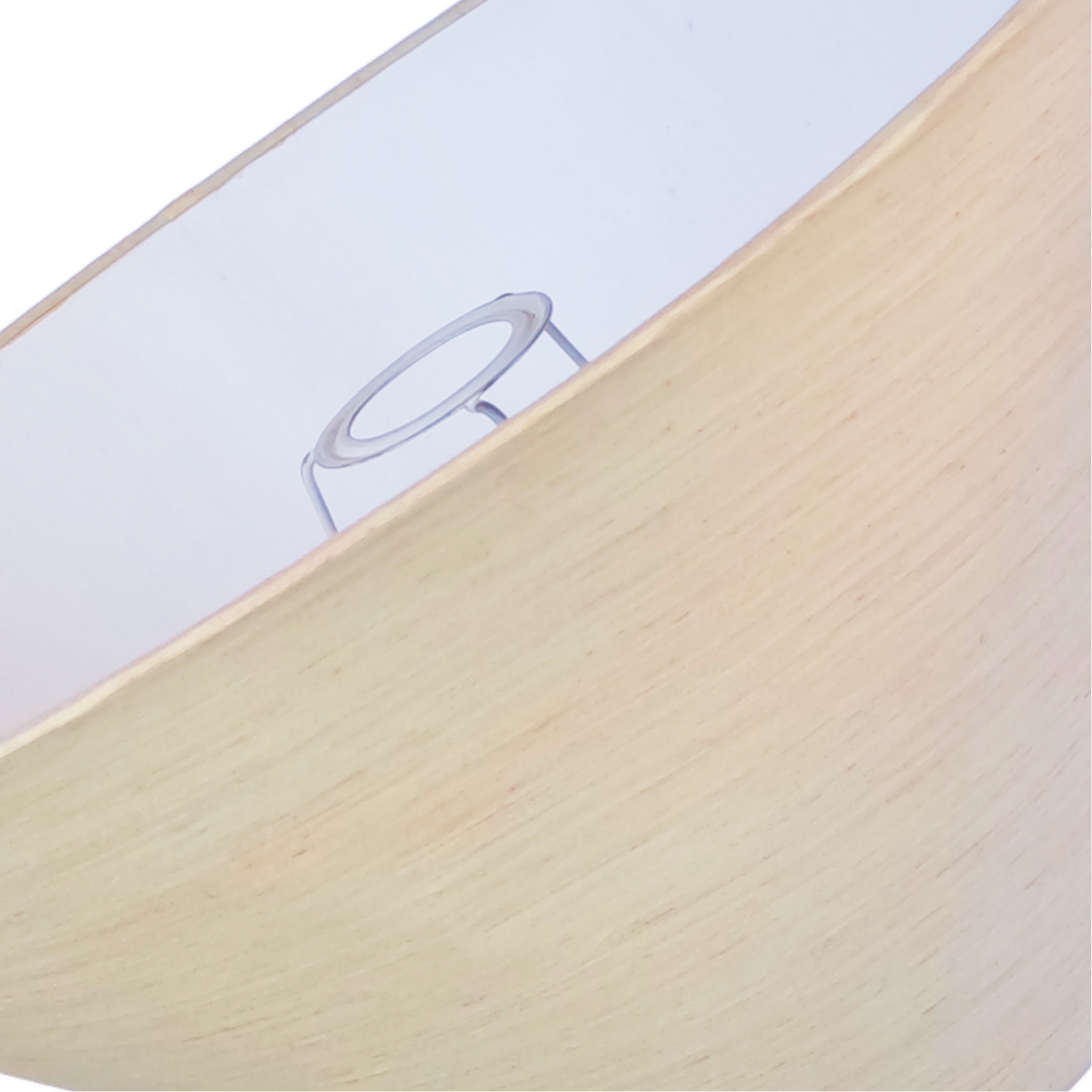Cream Drum Lampshade 16Wx10H