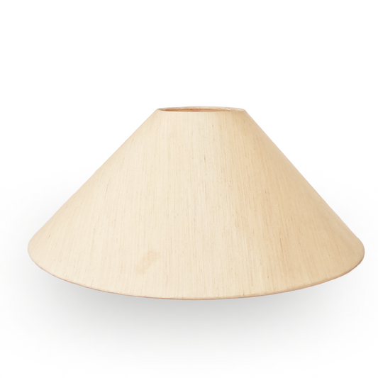 Flat Cone Beige Lampshade