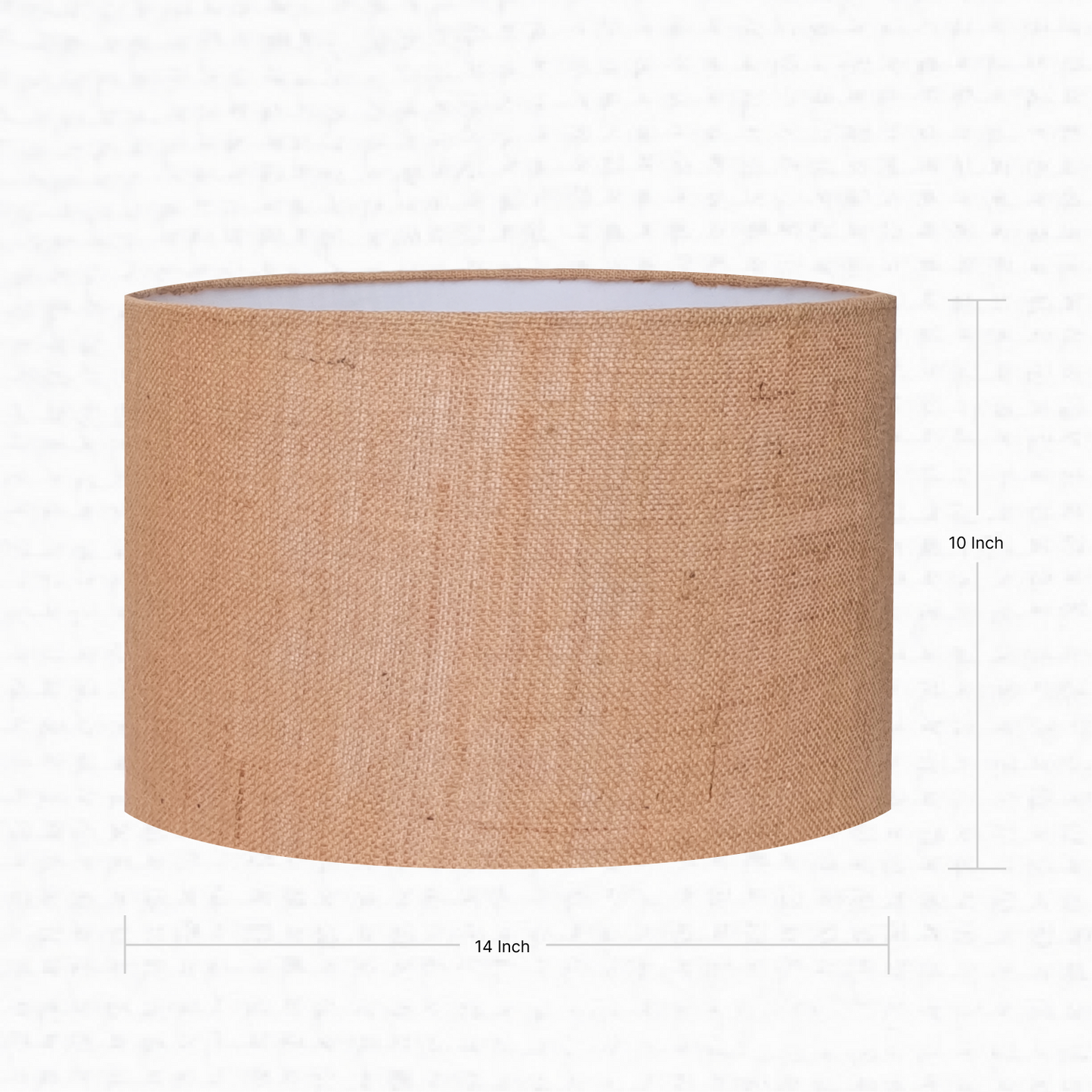 Jute LampShade 14x10 inches