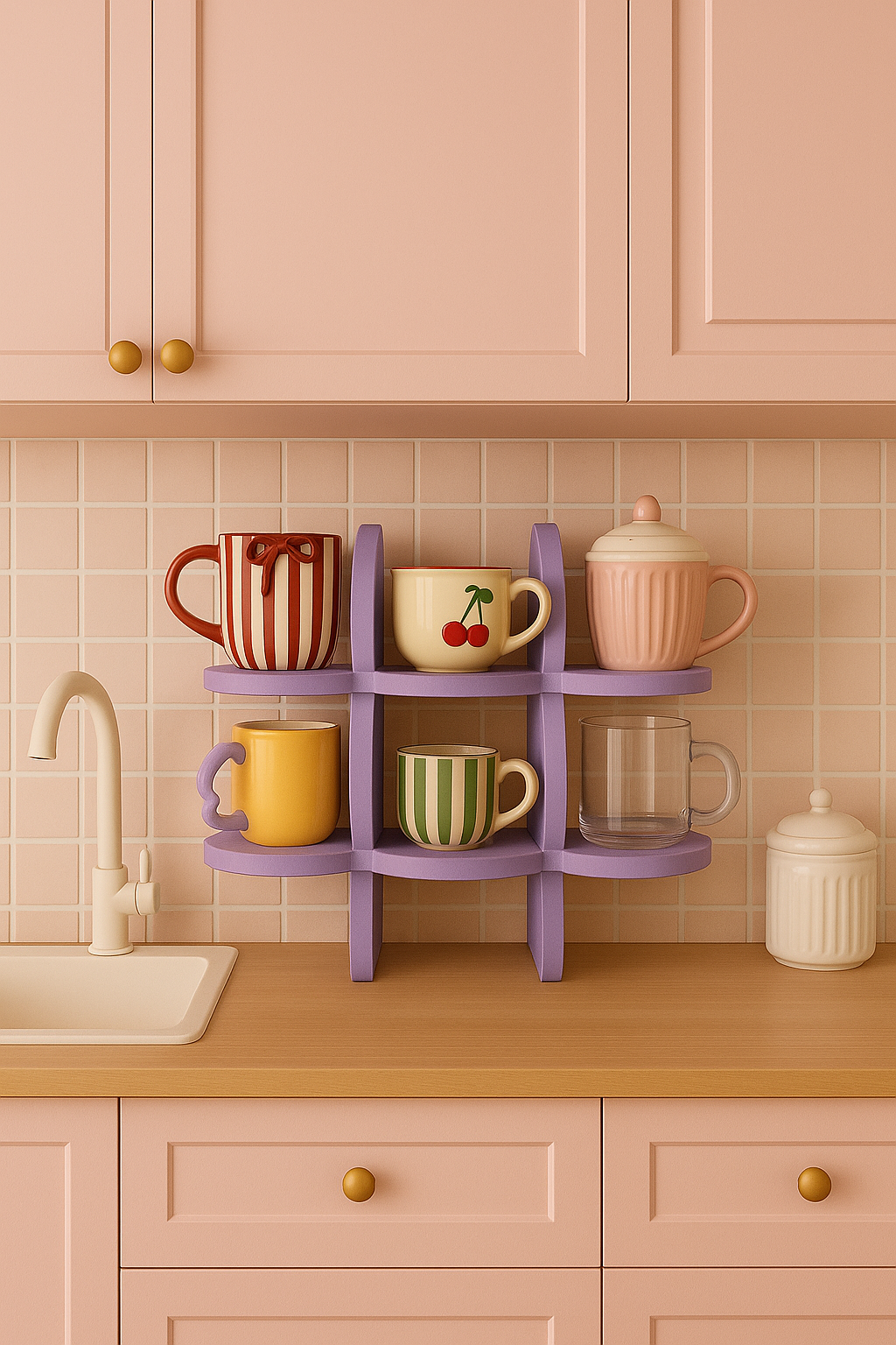 Cute Mug Shelf