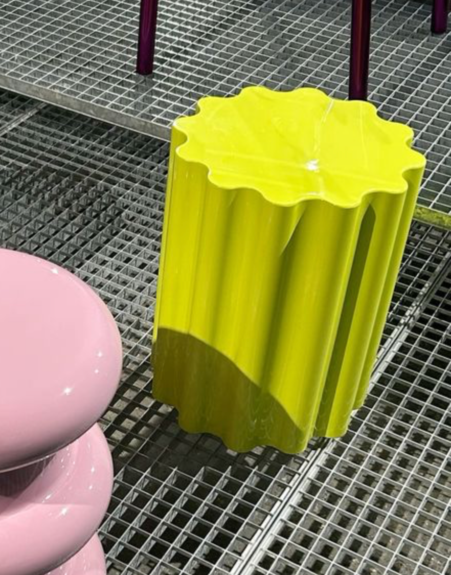 wavy side table