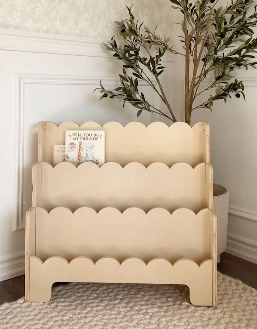 Scallop Stairs Bookshelf