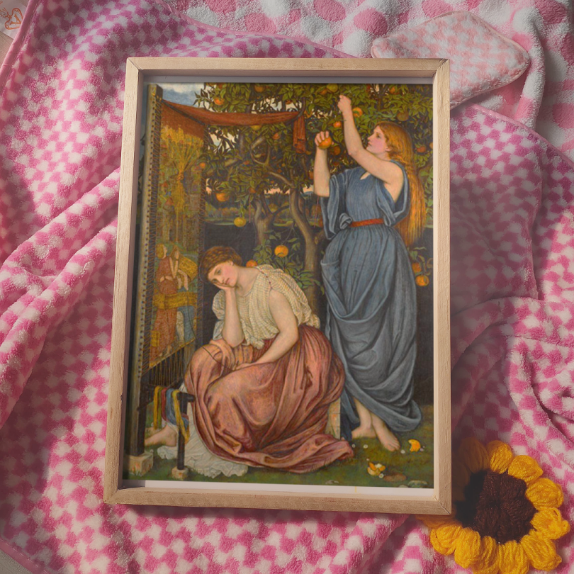 The Patience of Penelope Wall frame