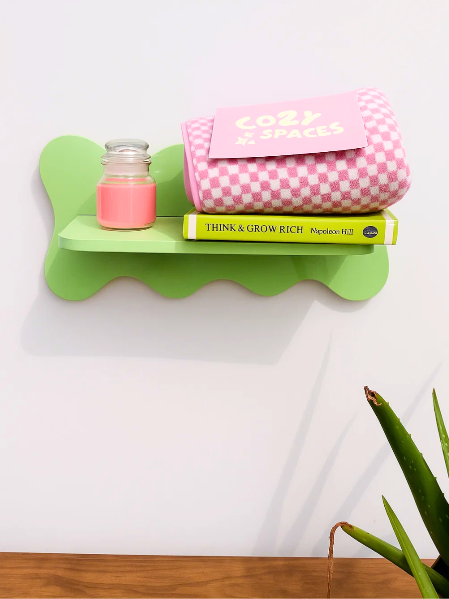 Wavy Wall Shelves