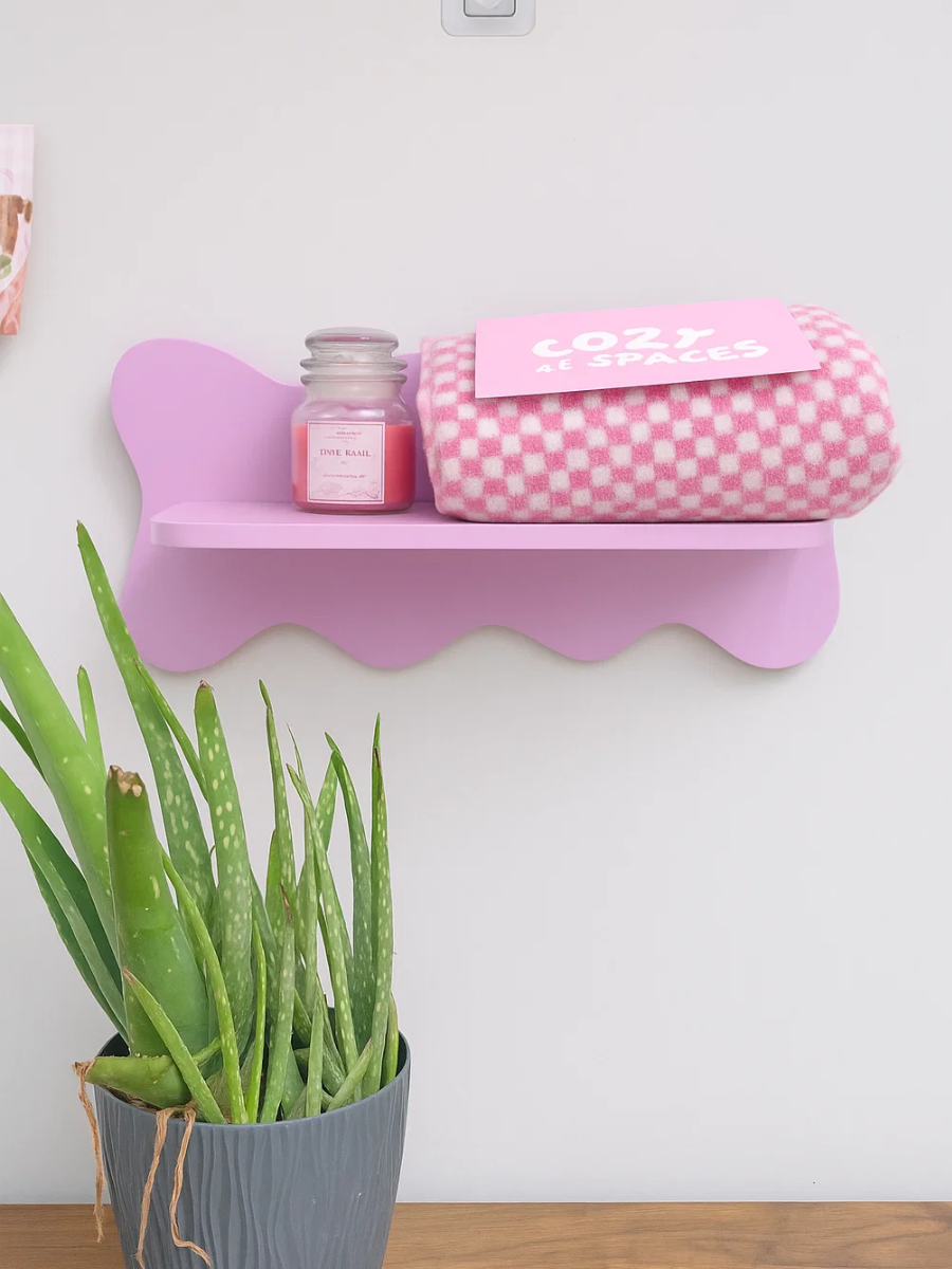 Wavy Wall Shelves