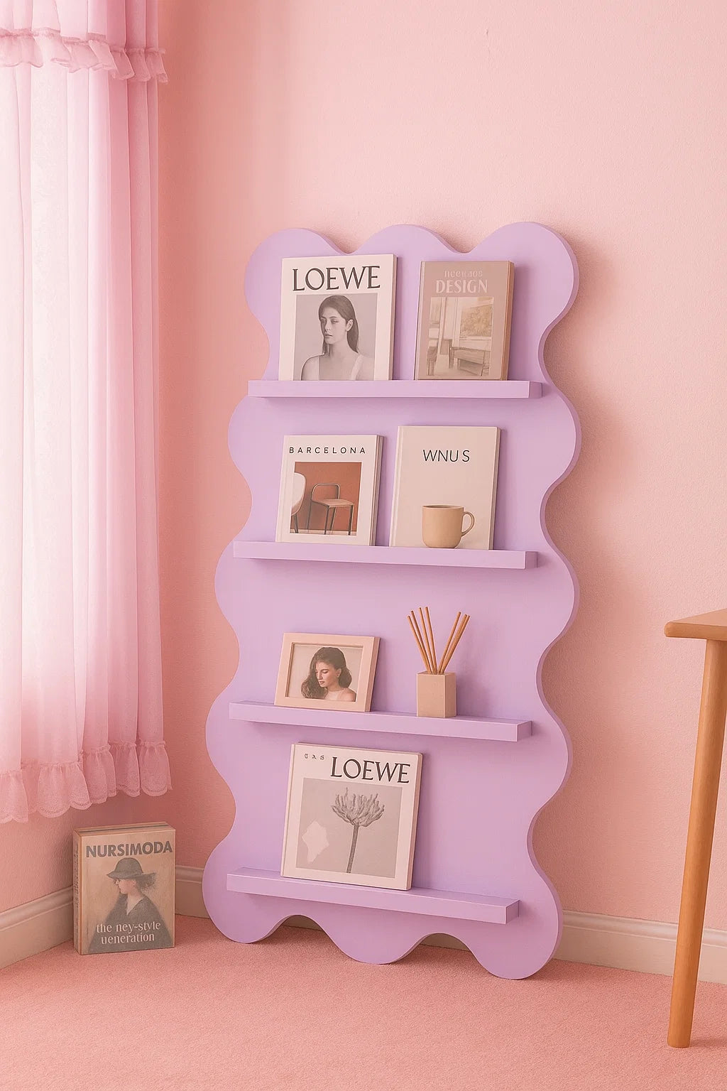 Wave Bookshelf