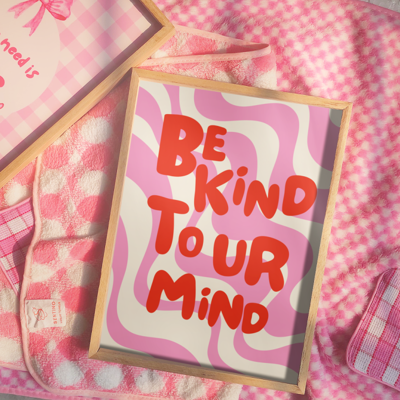 Be kind to yourself Wall Frame