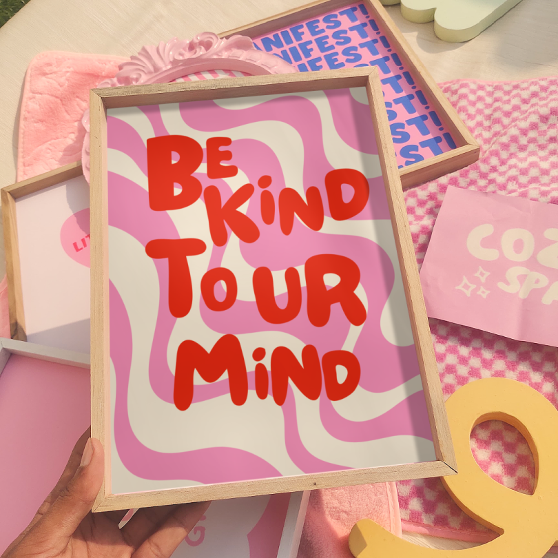 Be kind to yourself Wall Frame