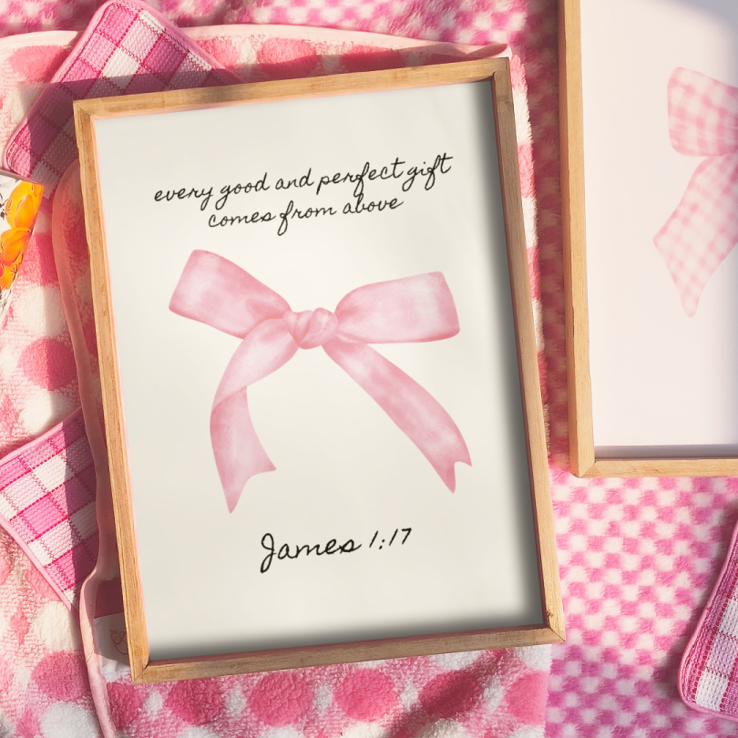 James 1:17 Wall Frame