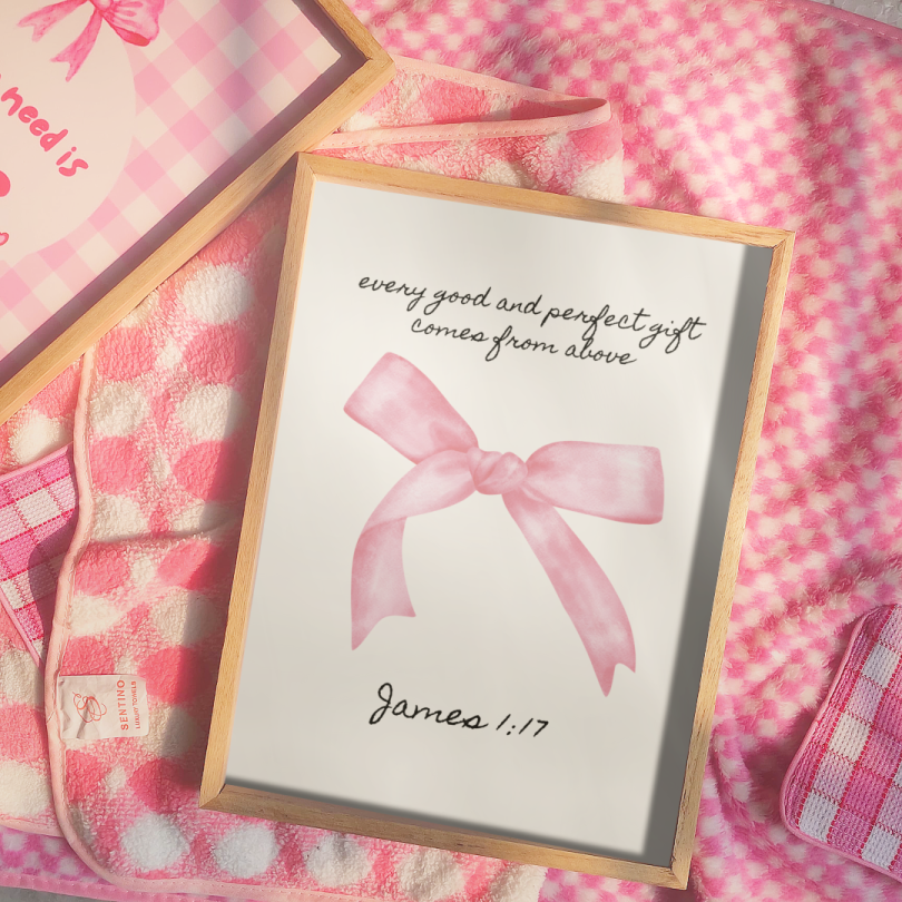 James 1:17 Wall Frame