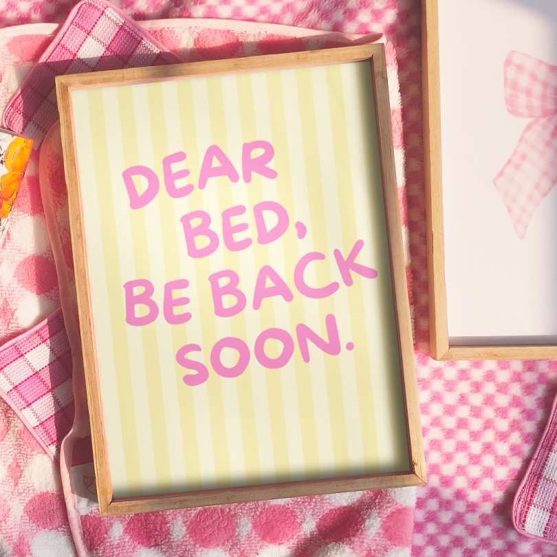 Dear Bed Wall Frame