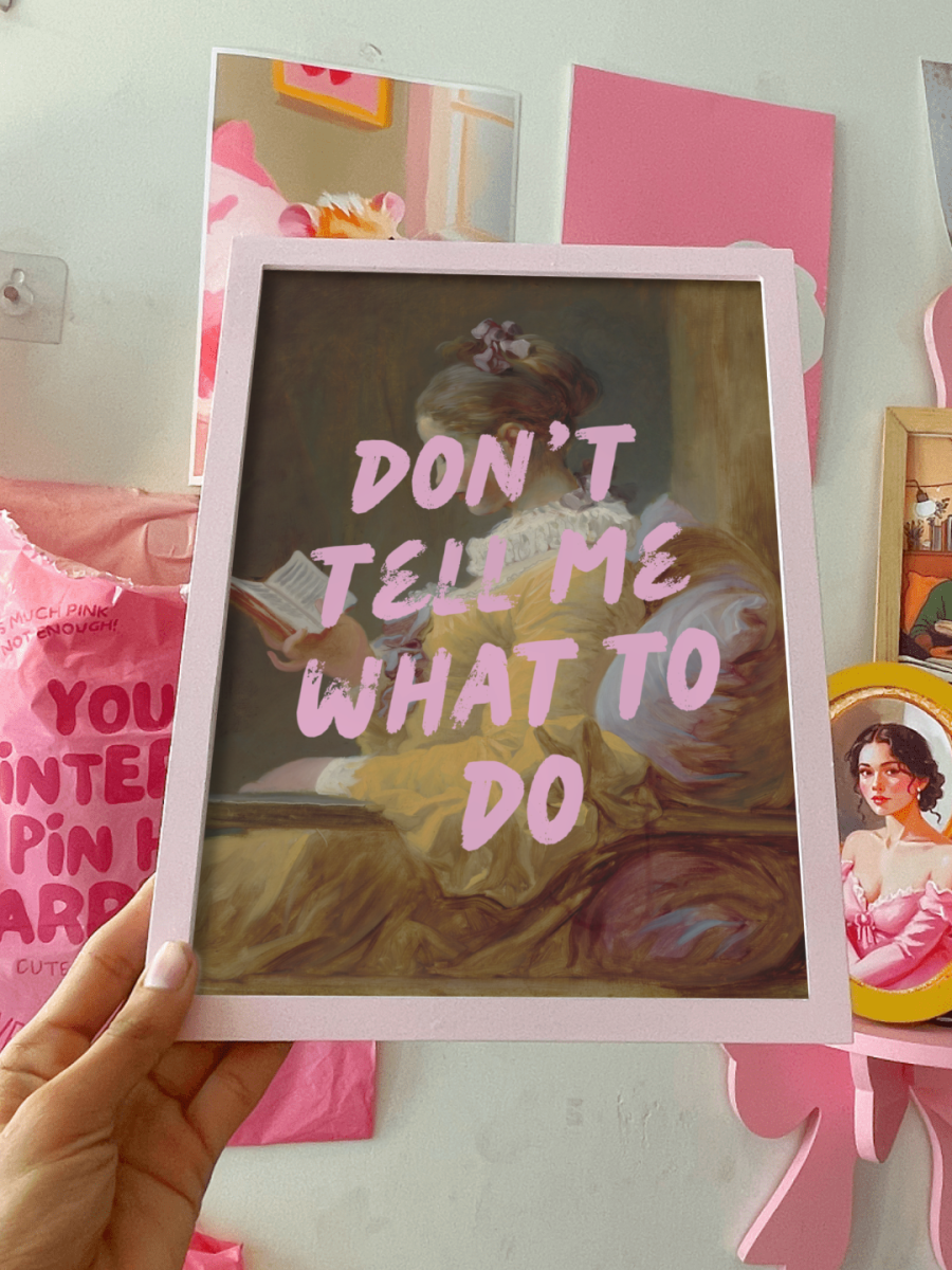 Don't tell me what to do print