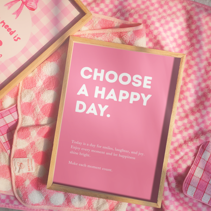 Happy day Wall Frame