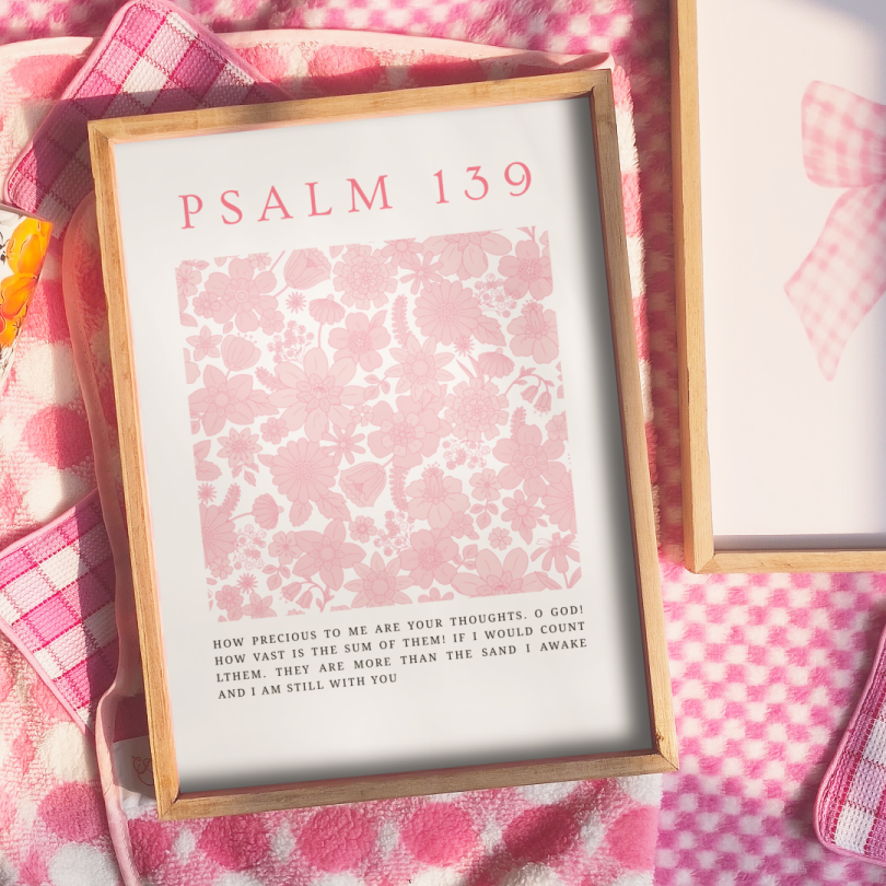 Psalm 139 Wall Frame