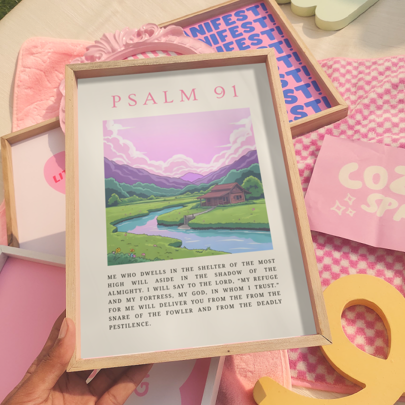 Psalm 91 Wall Frame