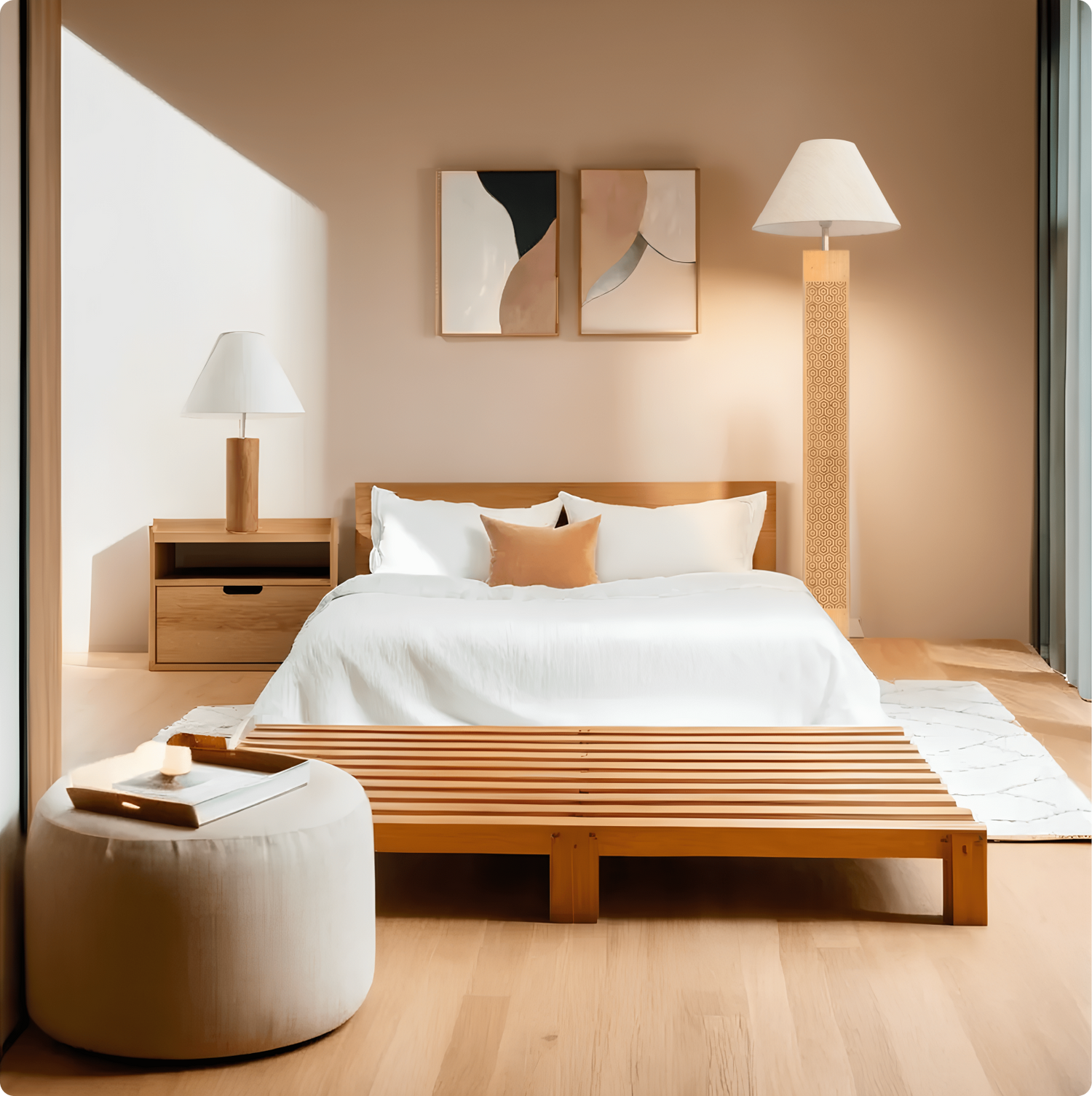 Japandi is an interior design style that is a fusion of Japanese and Scandinavian minimalist design. The term “Japandi” is a portmanteau of “Japanese” and “Scandi”. Here are some key characteristics of Japandi design: