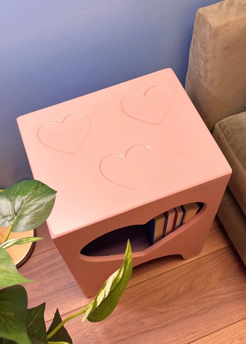 Heart Side Table