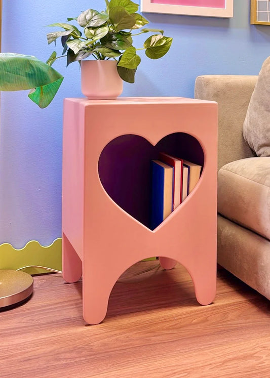 Heart Side Table