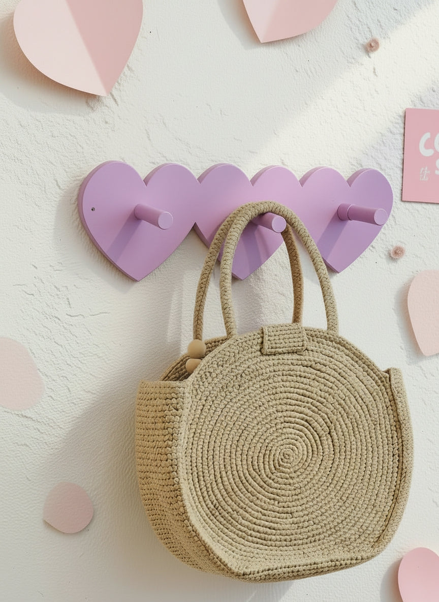Cute Hearts wall Hook