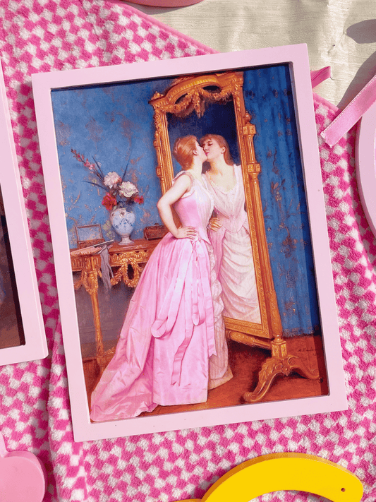 Auguste Toulmouche-vanity Print