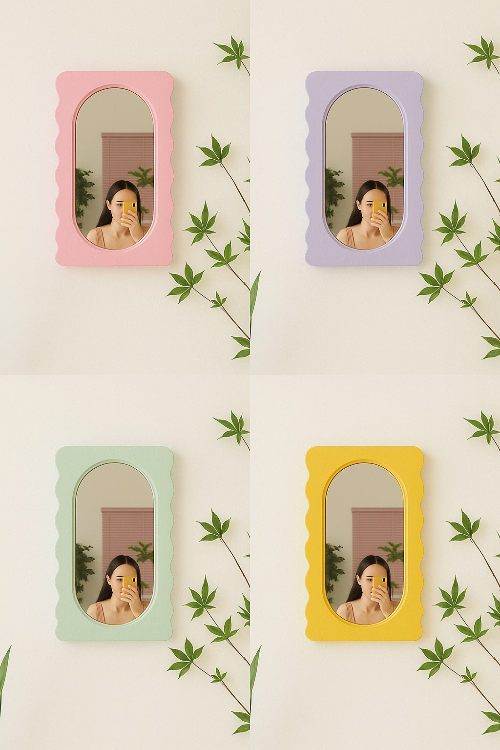 Waving Vanity Mirror