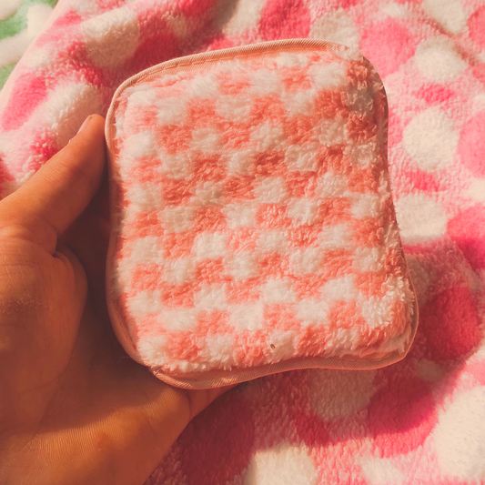 Cute Checkered Coaster – Set of 1