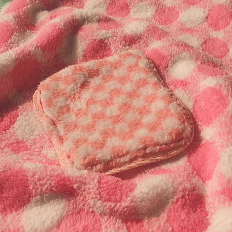 Cute Checkered Coaster – Set of 1