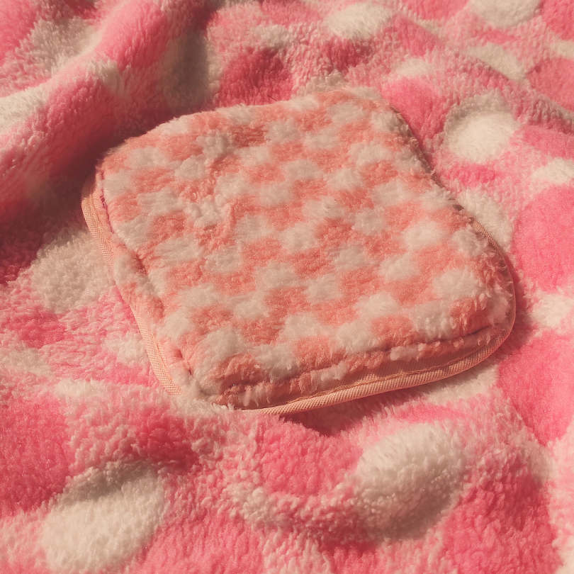 Cute Checkered Coaster – Set of 1