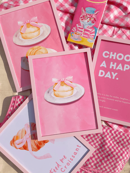 Coquette scone Print