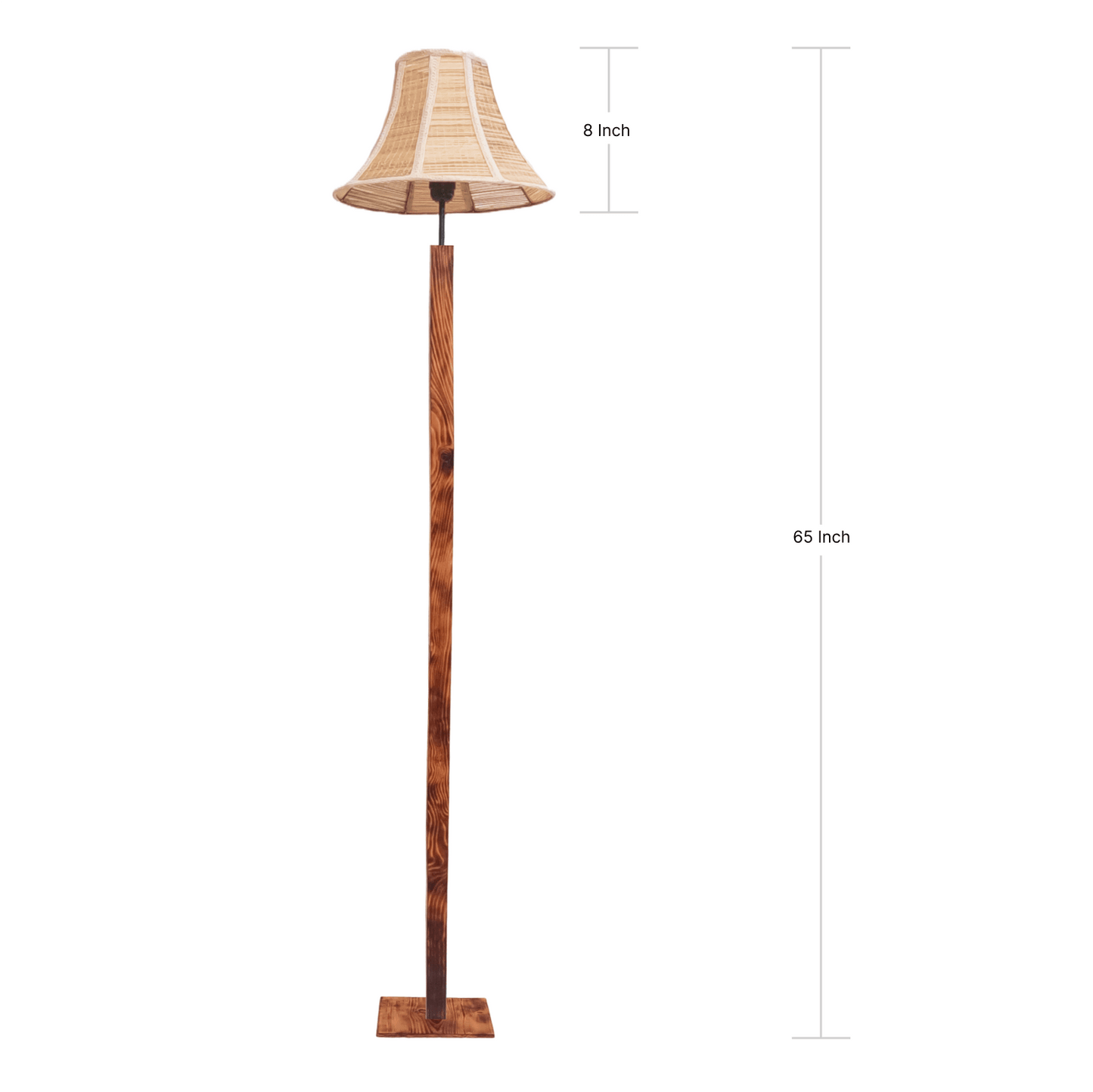 Cozy Rustic Floor Lamp