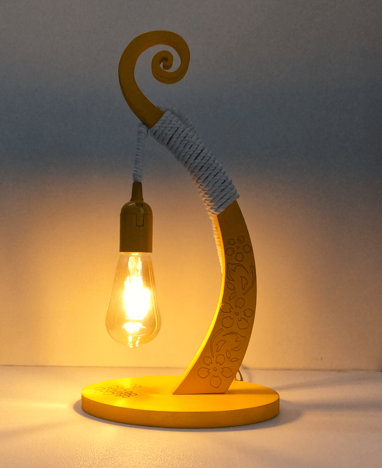 Cute Aesthetic Hobbit Table Lamp