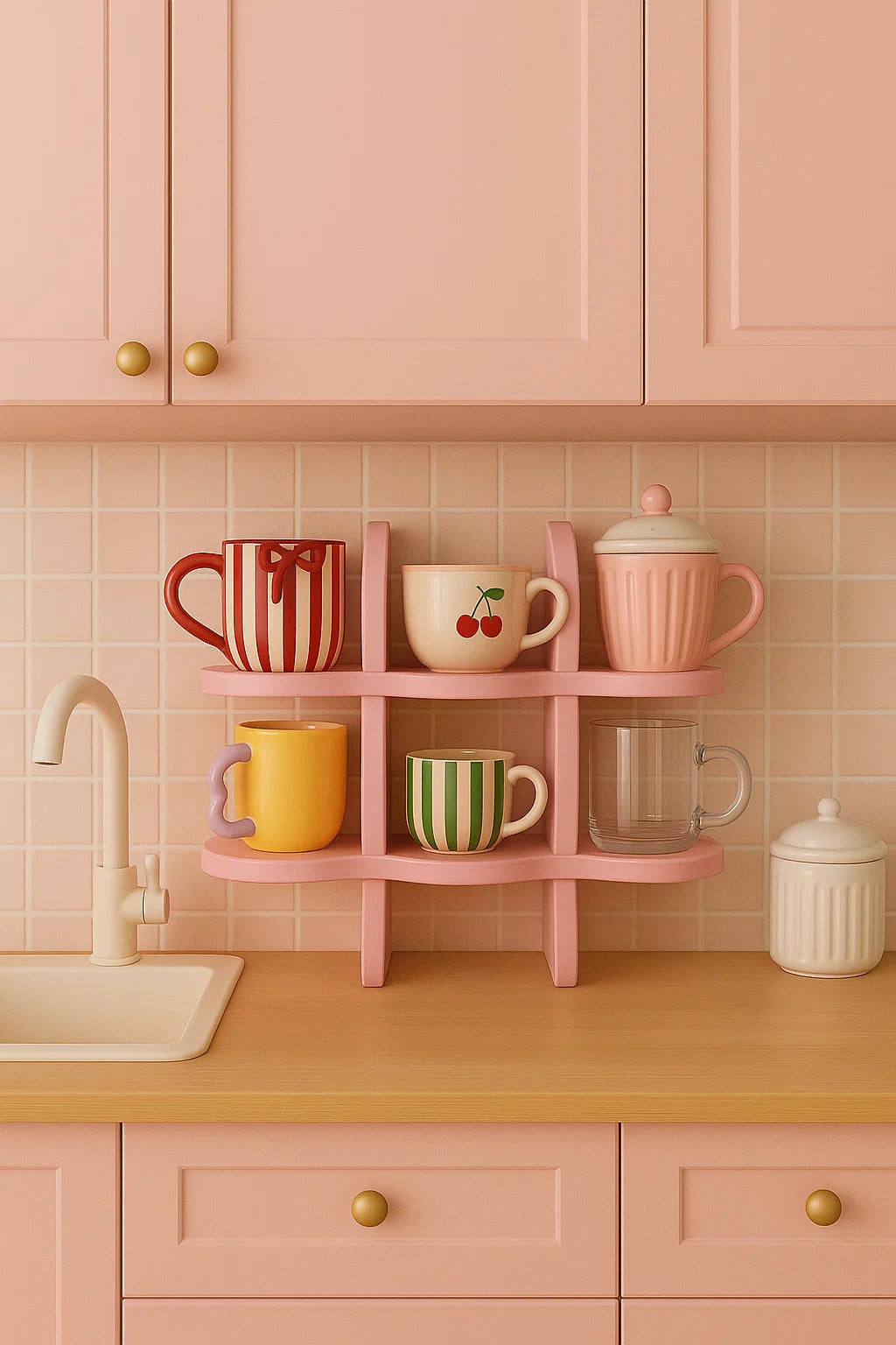 Cute Mug Shelf