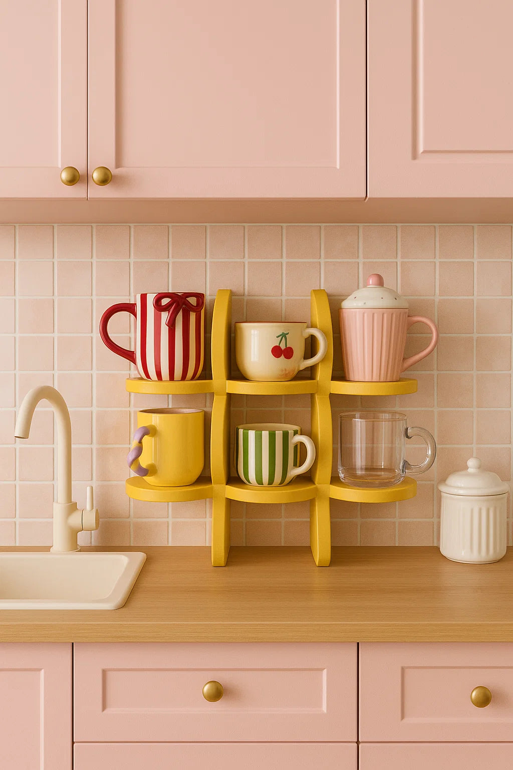 Cute Mug Shelf
