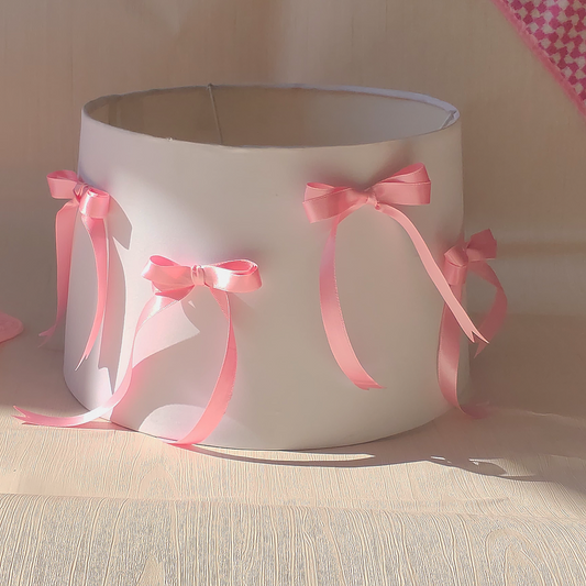 Cute Pink Ribbon Lampshade