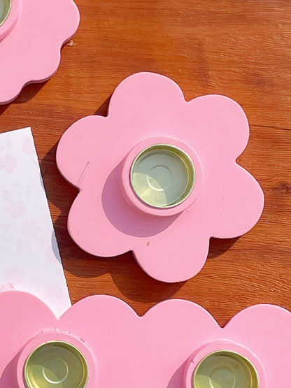 Heart, Daisy and Wavy Candle Stands