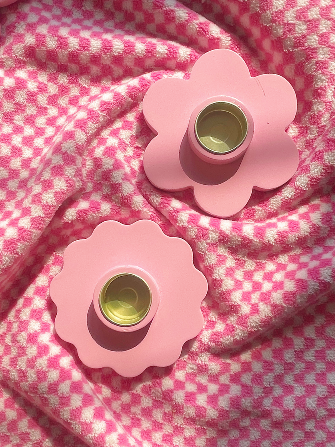 Heart, Daisy and Wavy Candle Stands