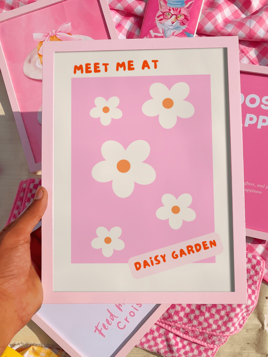 Daisy Garden Print
