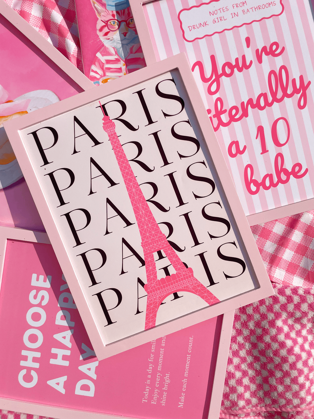 Eiffel in Love Print