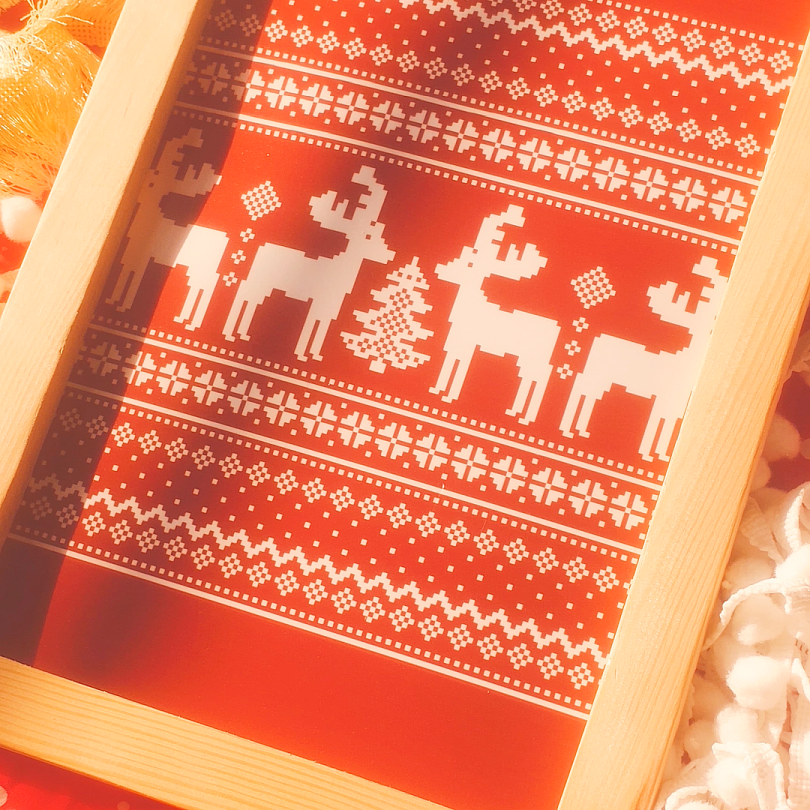 Festive Reindeer Frame