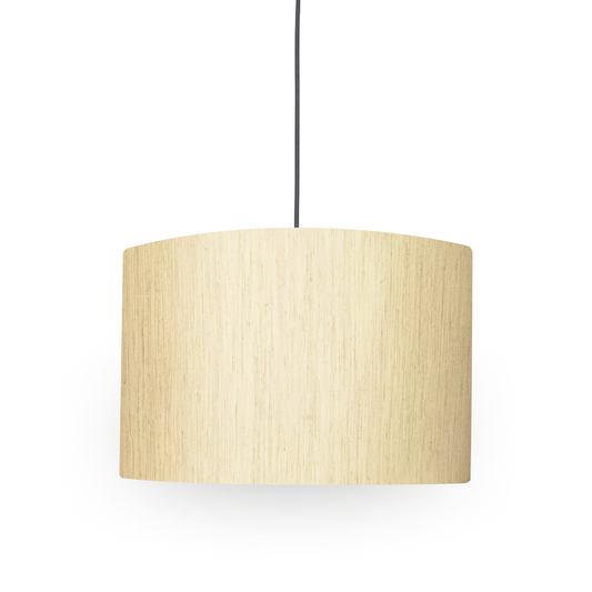 Cream Drum Hanging Light