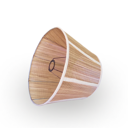Rattan lampshade 14x10 inches