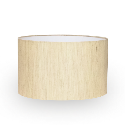 Beige Drum Lampshade 13x10 inches