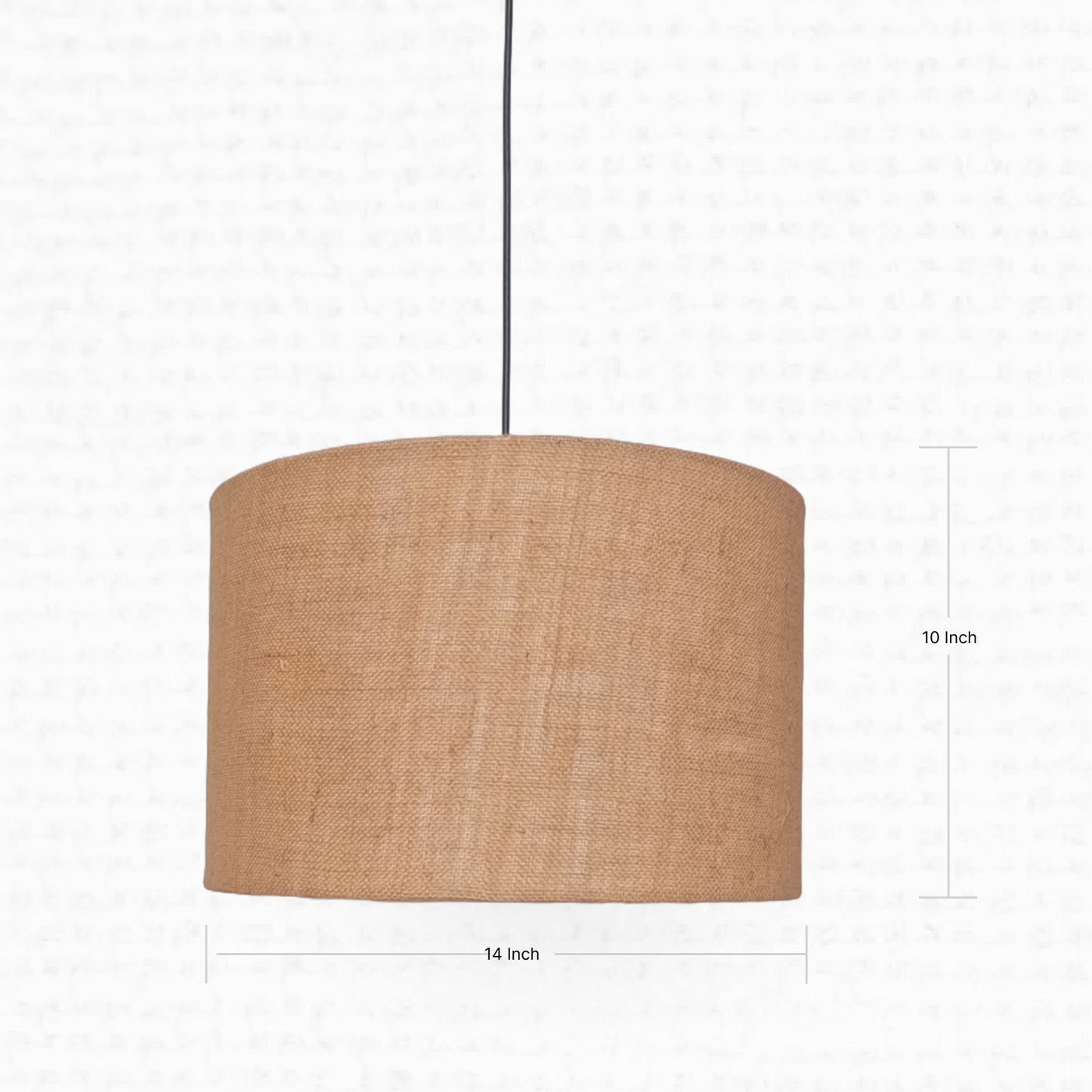 Jute Hanging Light